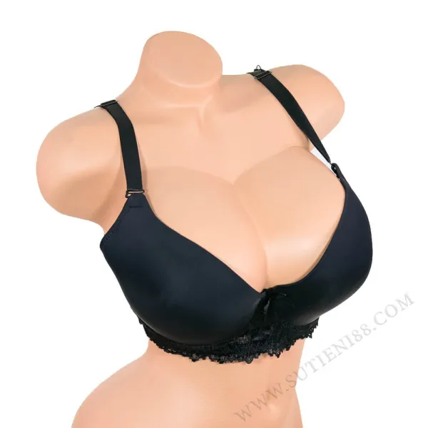 77007 Голям сутиен с твърда чашка F в 3 цвята